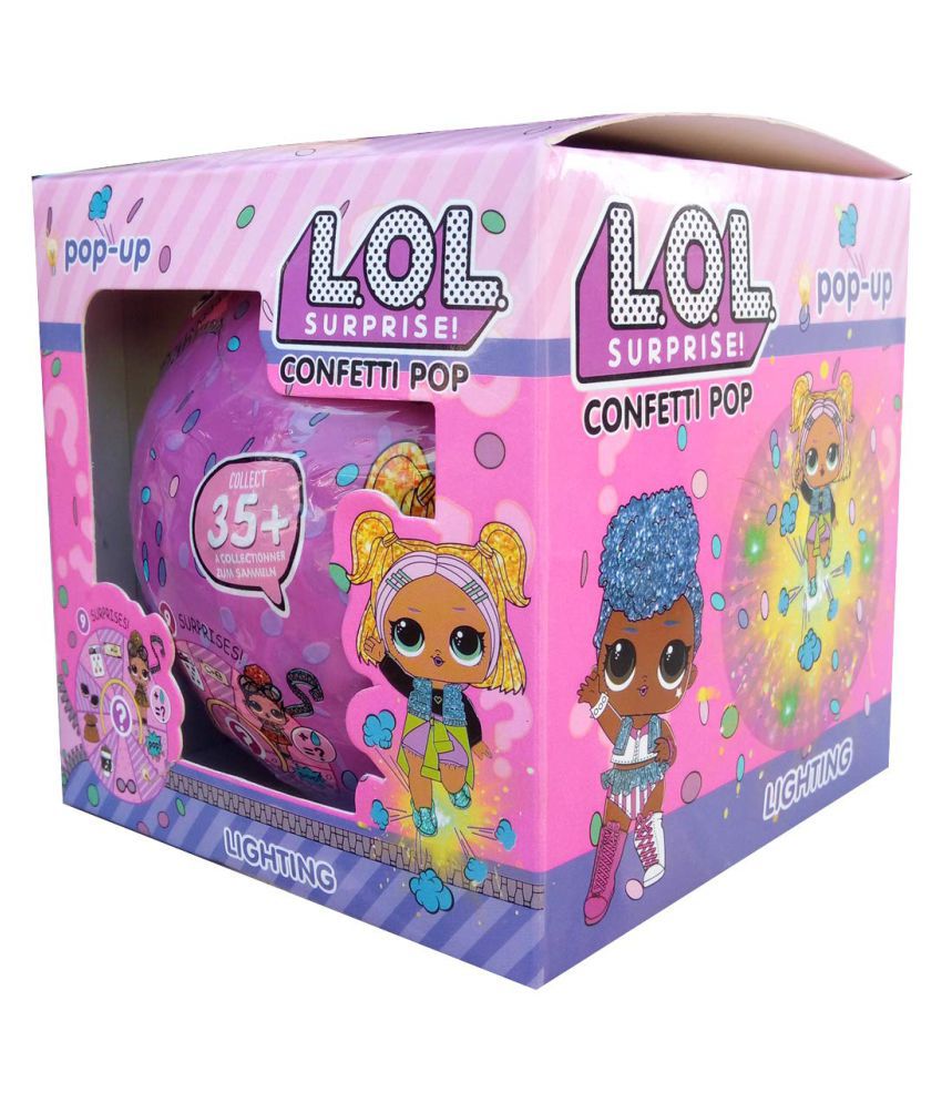 lol surprise confetti pop box
