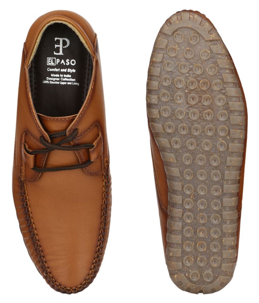 El Paso Lifestyle Tan Casual Shoes Buy El Paso Lifestyle Tan Casual