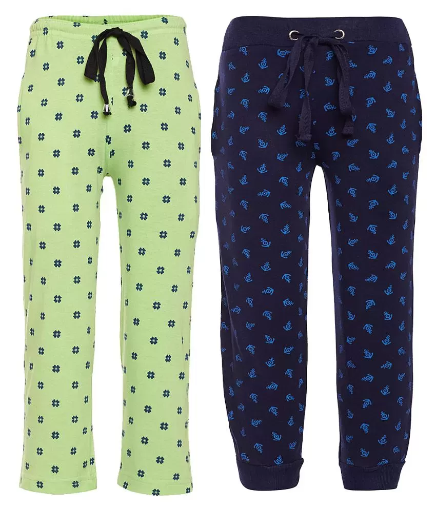 Vimal Multicolor Cotton Trackpants For Boys Pack Of 2) - Buy Vimal