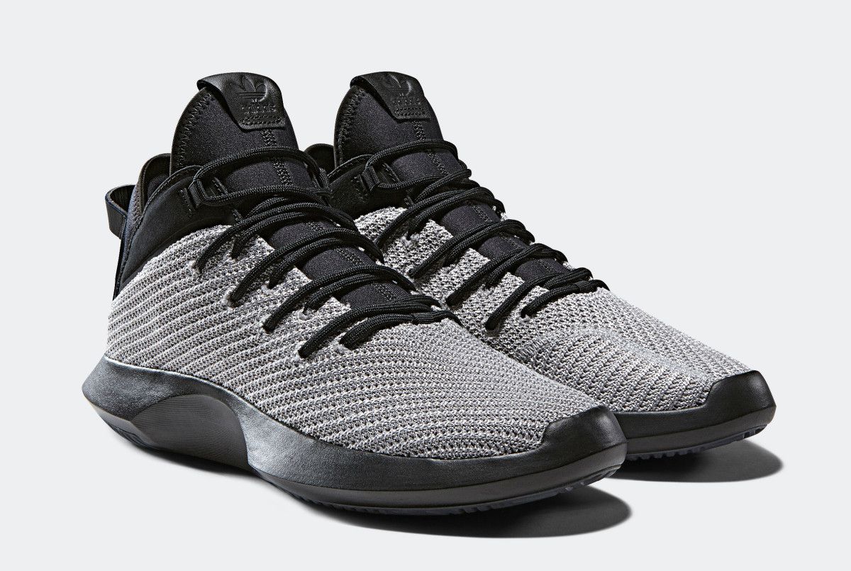  Adidas  CRAZY 1  ADV PRIMEKNIT 2022 Gray Basketball Shoes  