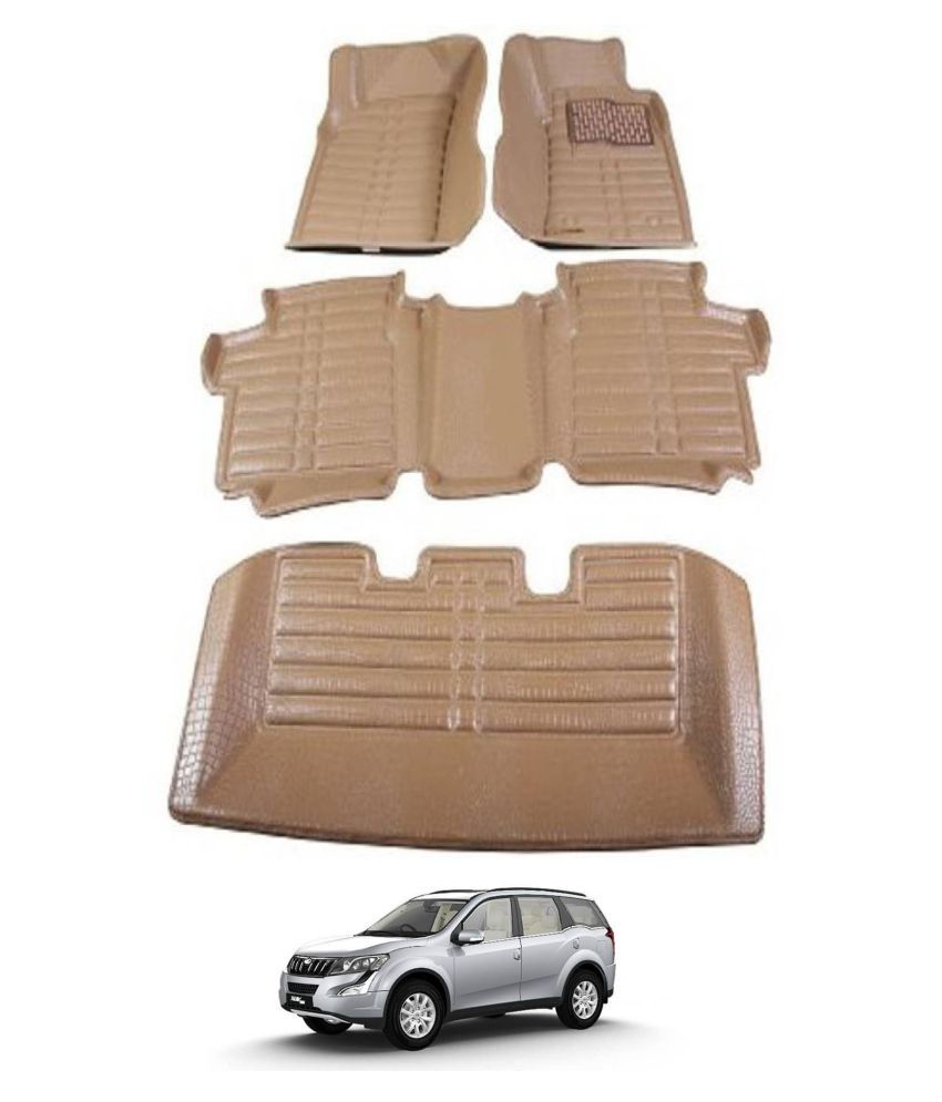 5d Car Mats For Mahindra Xuv 500 Beige Color Buy 5d Car Mats For