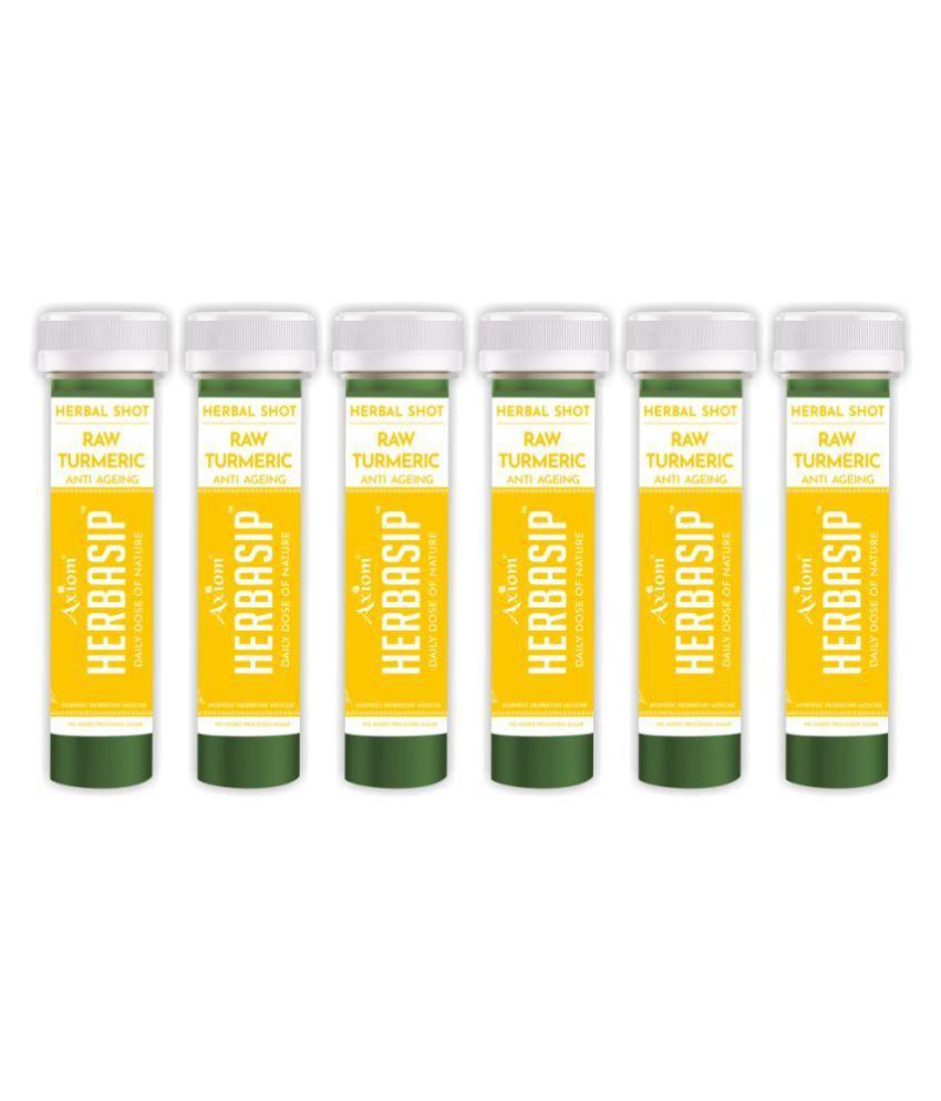 Herbasip Raw Turmeric juice Shots Fruit Juice 50 ml Pack of 30 Buy