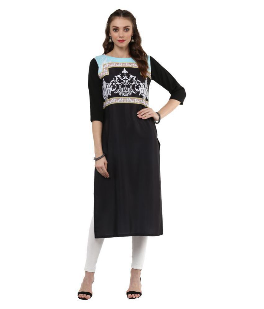 janasya black kurti