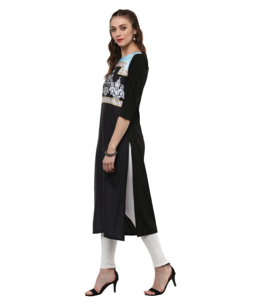 janasya black kurti