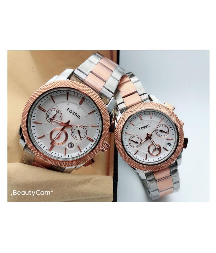 Fossil Stylish Stainless Steel Watch 