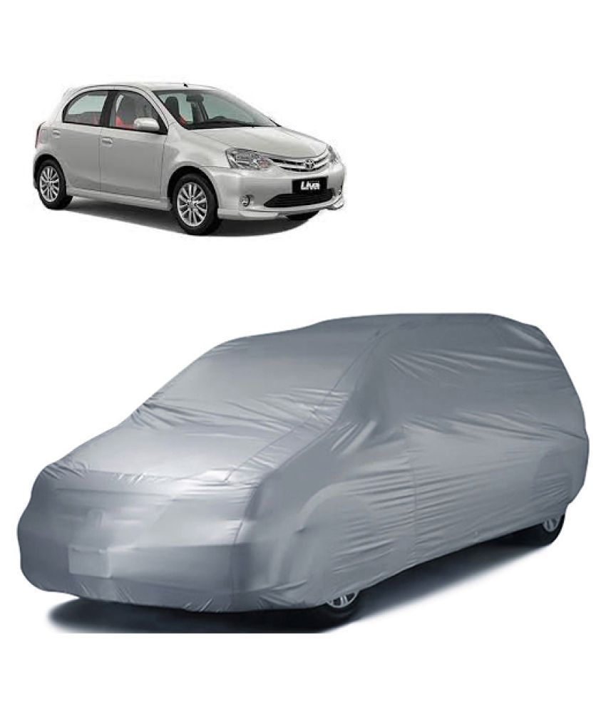 QualityBeast Silver Car Cover for Toyota Etios Liva [20112013] Buy