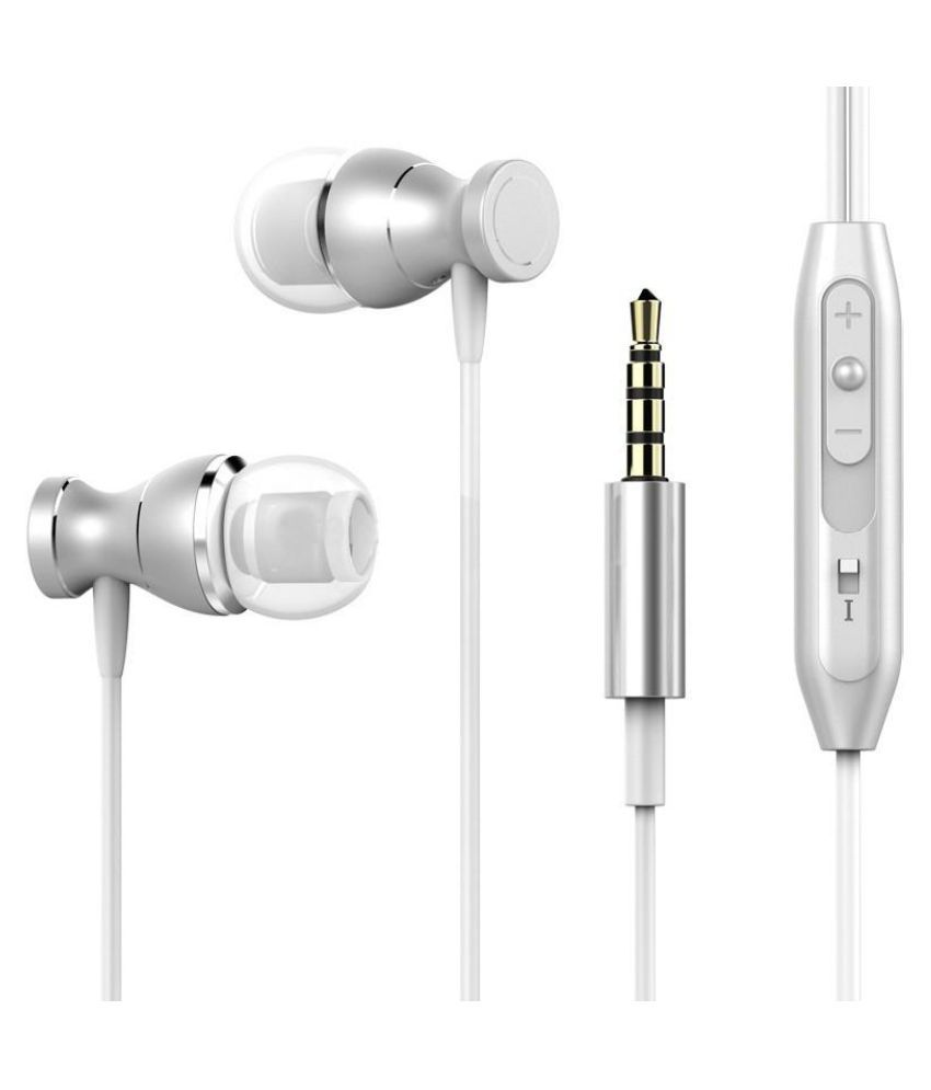 Buy 3.5mm Earphones Super Bass Stereo Headphone Metal Headsets