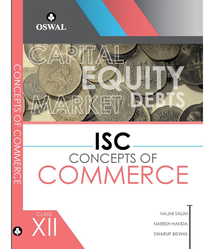     			Concepts of Commerce: Textbook for ISC Class 12