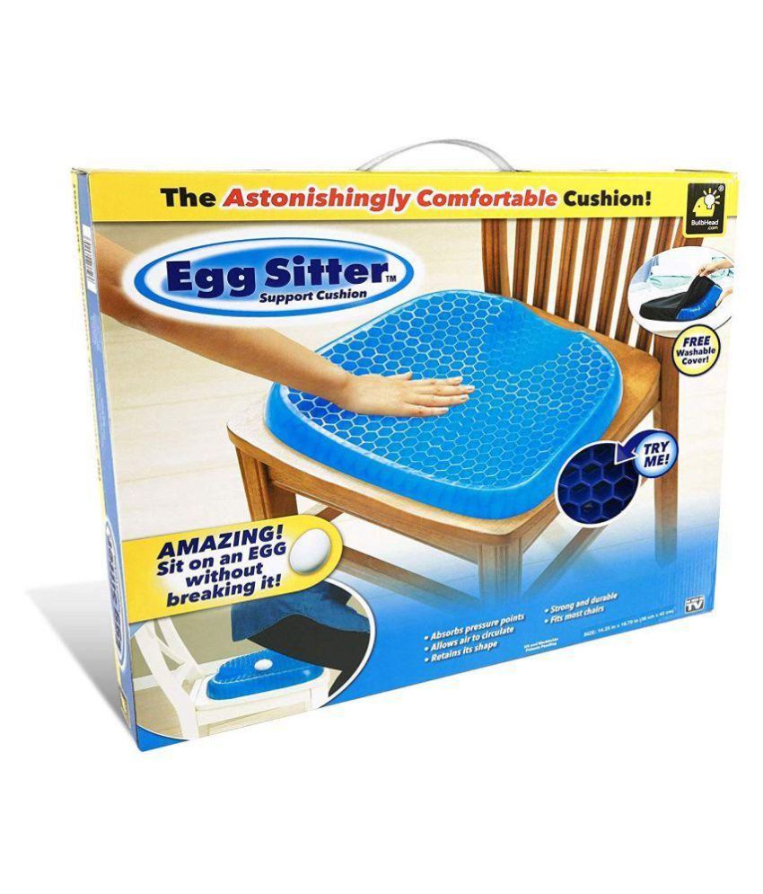Nucleya Retail Egg Seat Cushion for Car Or Office Chair Egg Seat Cushion Design