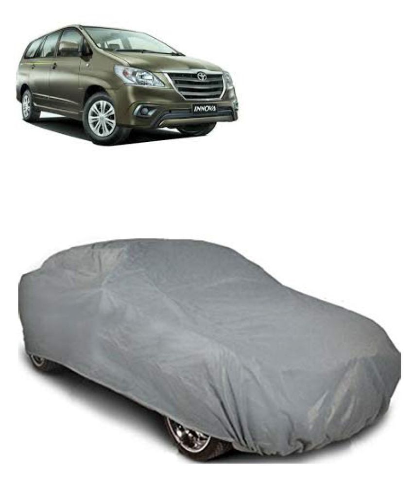 QualityBeast Car Cover for Toyota Innova [2009-2012] (Grey): Buy