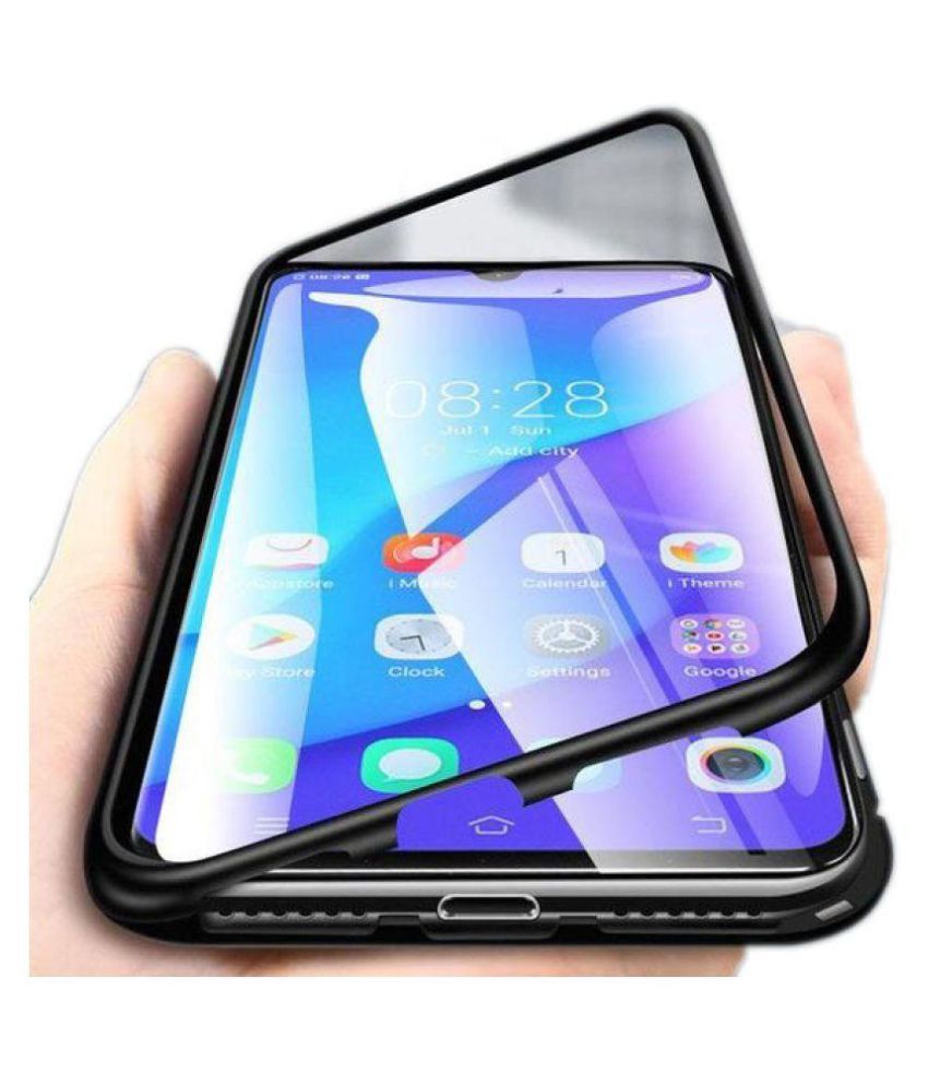 Vivo V11 Pro Cover Case JMA Silver Luxury Metal AutoFit