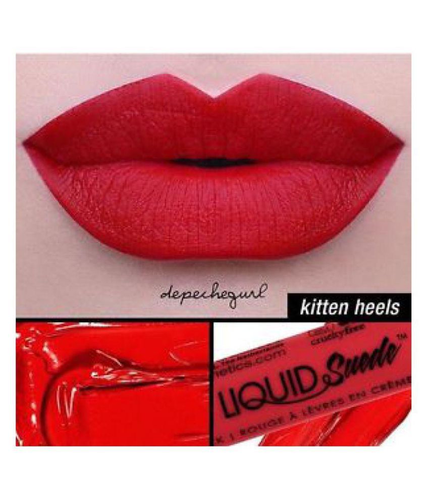 Incolor Suede Matte Lip Gloss Liquid Red 6 ml Buy Incolor Suede Matte