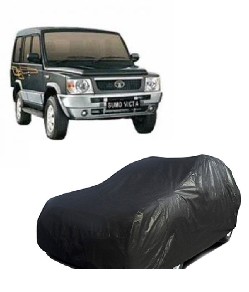 QualityBeast Black Car Cover for Tata Sumo Victa [2004-2011]: Buy