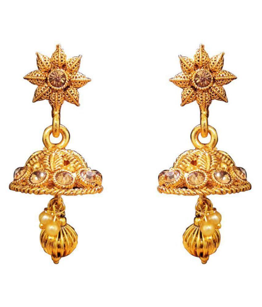 ARTS CHETAN Brass Golden Collar Contemporary/Fashion 12kt Gold Plated