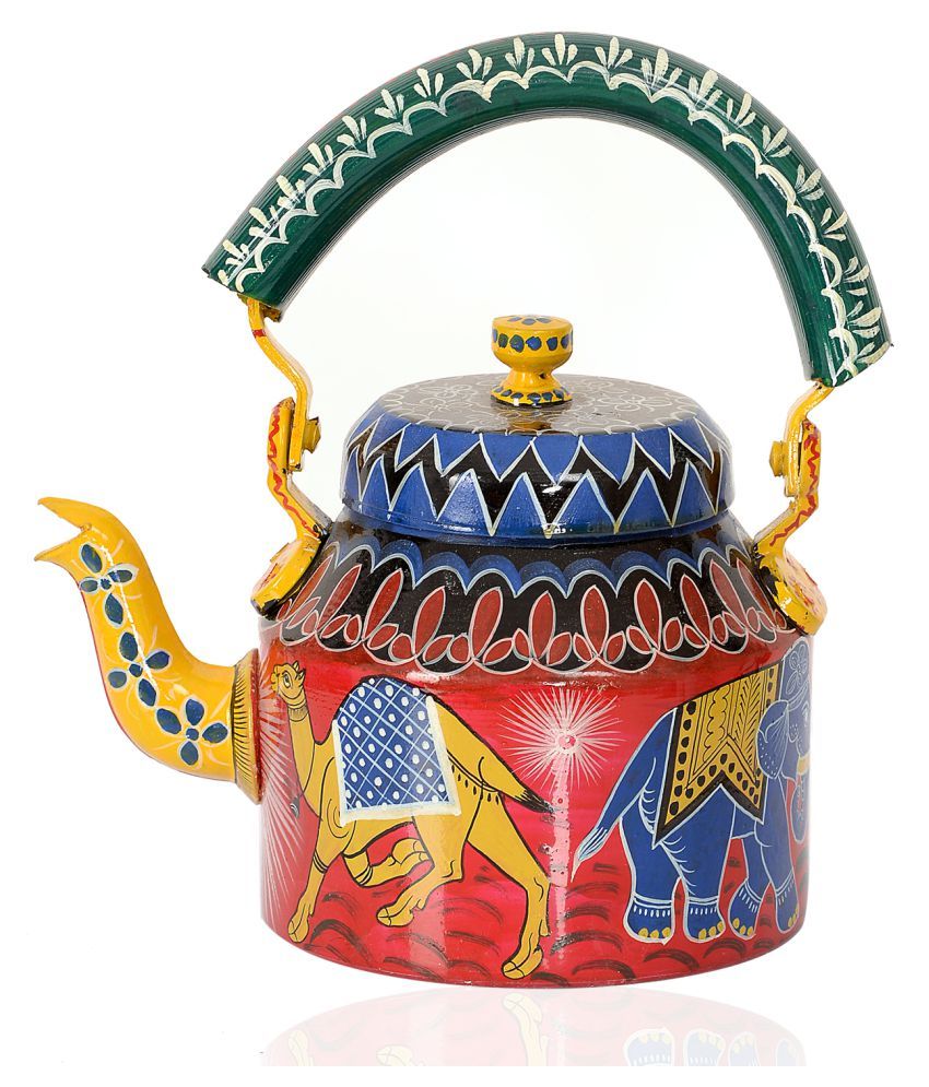Unique Indian Crafts Kettle Steel Kettle 1000 ml Buy Online at Best