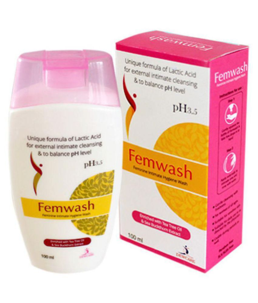 Femwash Feminine Intimate Hygiene Wash Intimate Cleansing Liquid 200 mL Pack of 2: Buy Femwash ...
