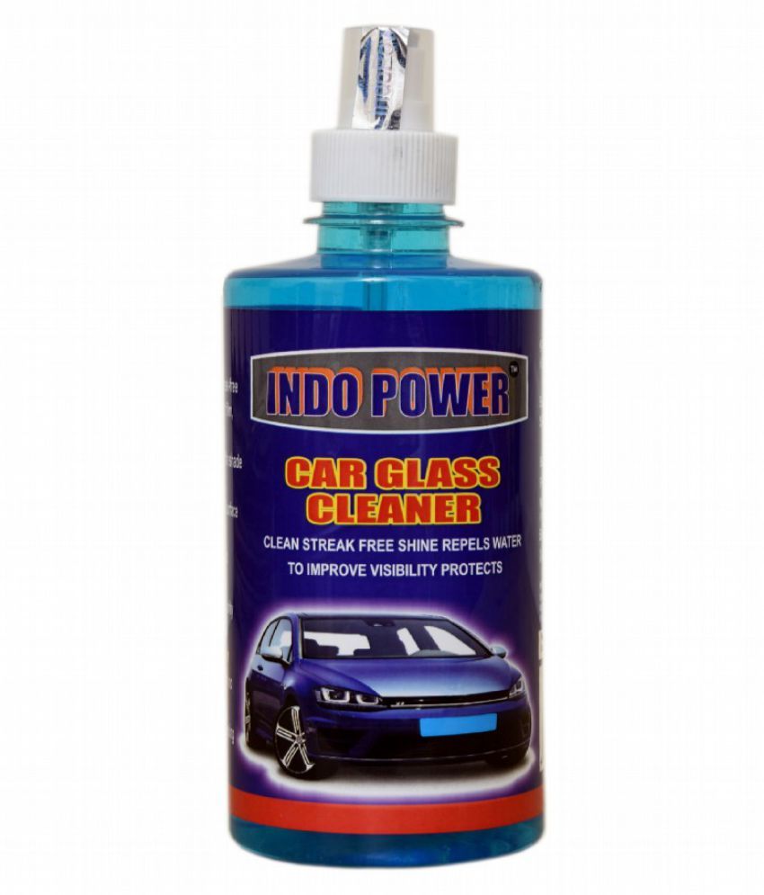 CAR GLASS CLEANER 500ml. + Multipurpose Car Wash Bottle Yellow Nozzle