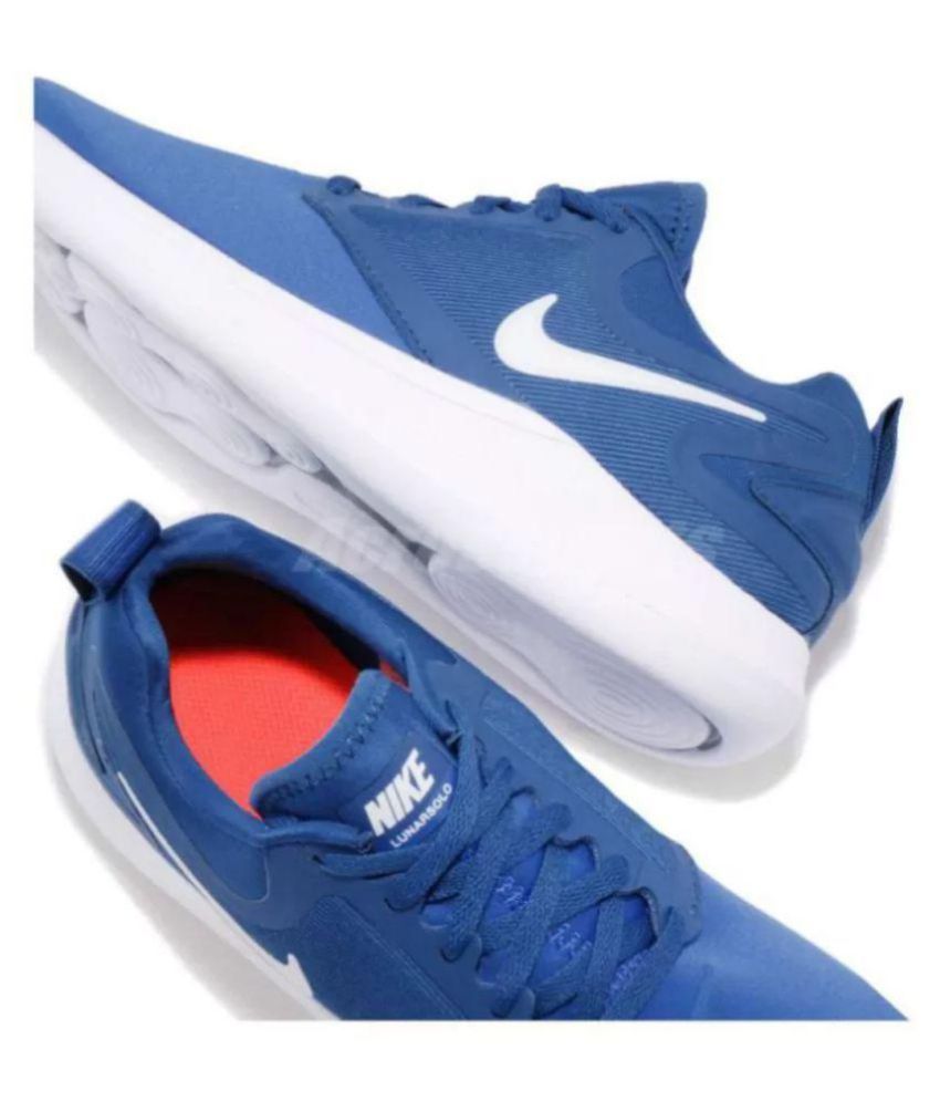 Nike Lunarsolo 2018 Blue Running Shoes 