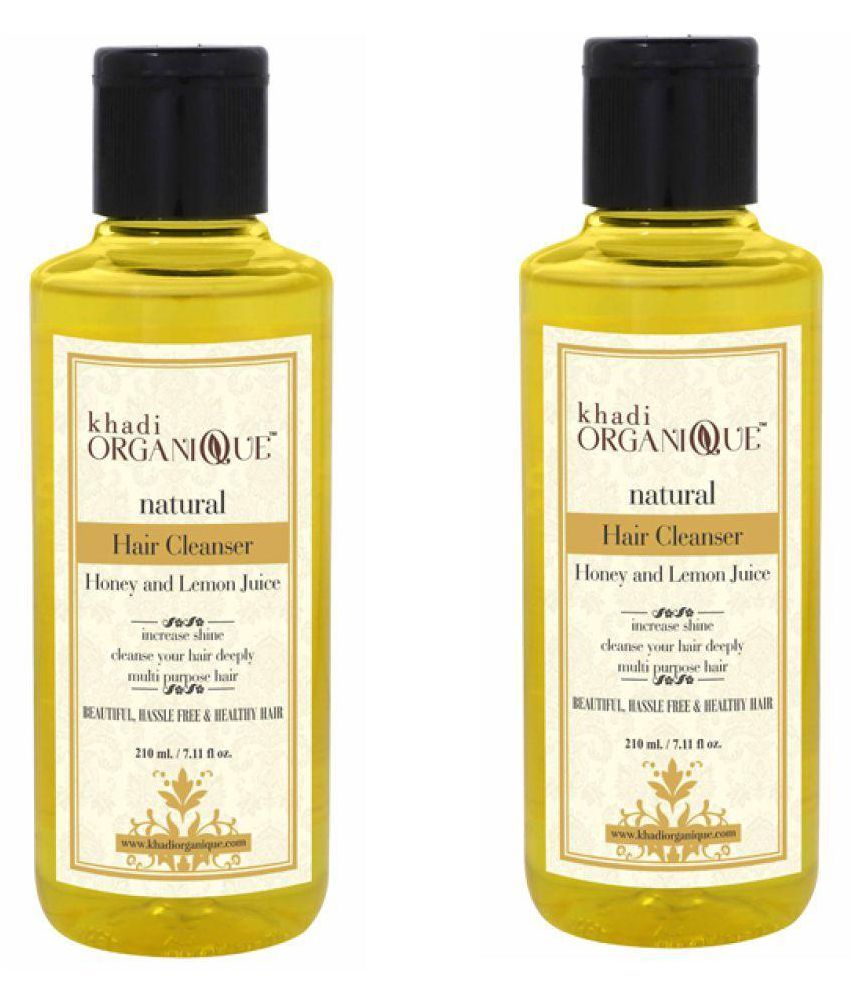 Khadi Organique Honey Lemon Juice Hair Cleanser Dandruff Remove