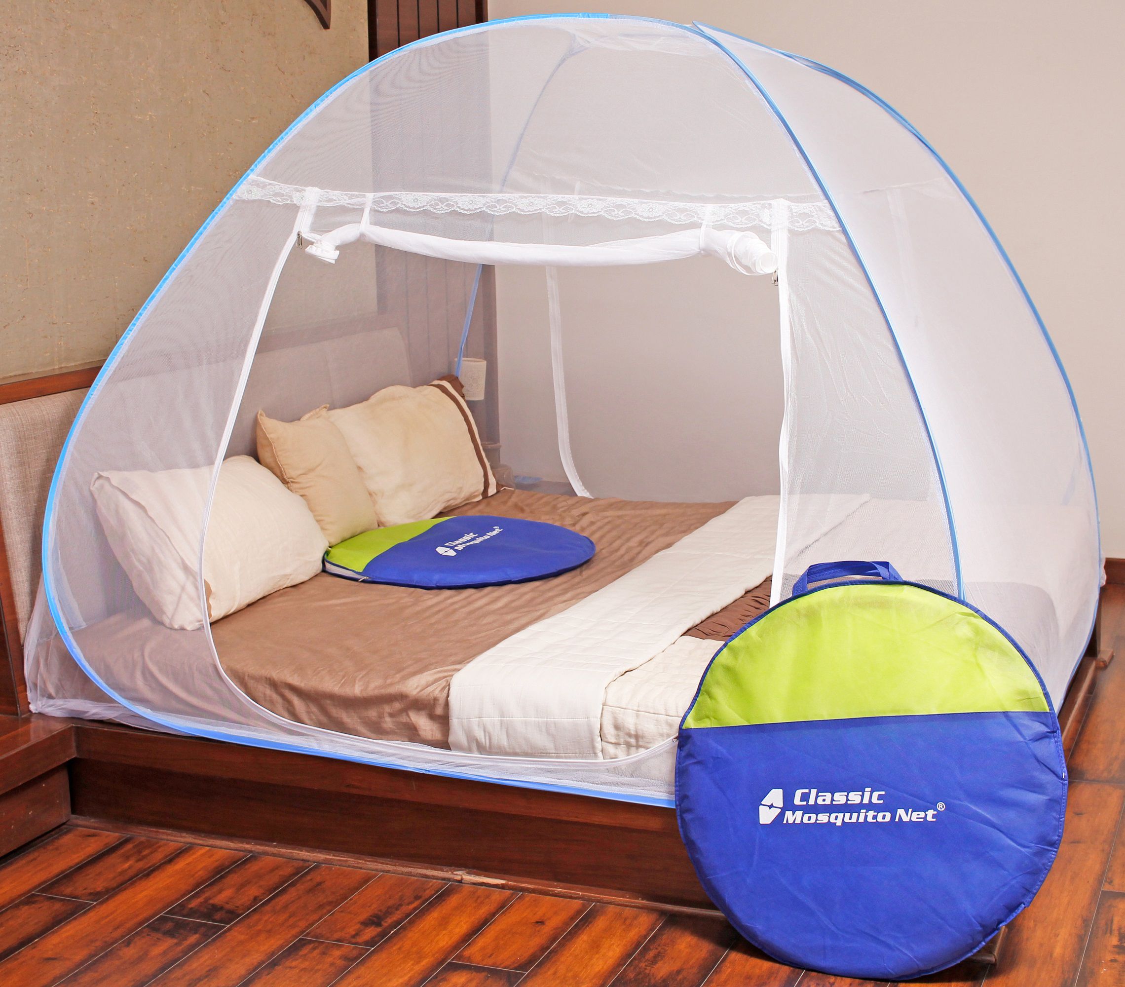 folding mosquito net double bed online