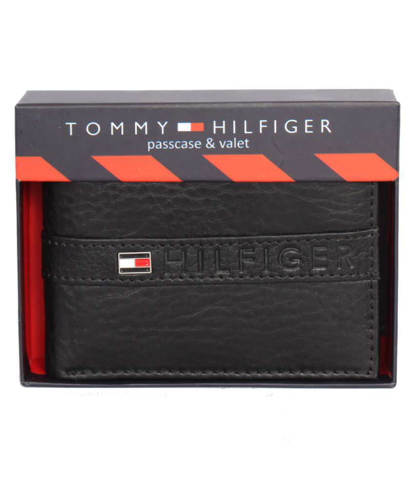 Tommy Hilfiger Leather Black Formal Regular Wallet - Buy Tommy Hilfiger ...