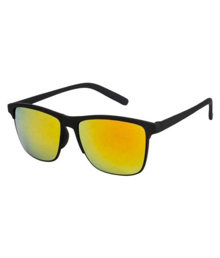 yellow rectangle glasses