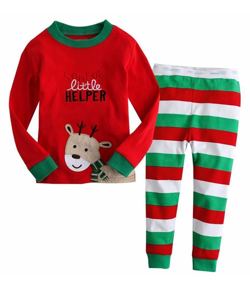 Christmas reindeer embroidered cotton underwear burst models of foreign ...