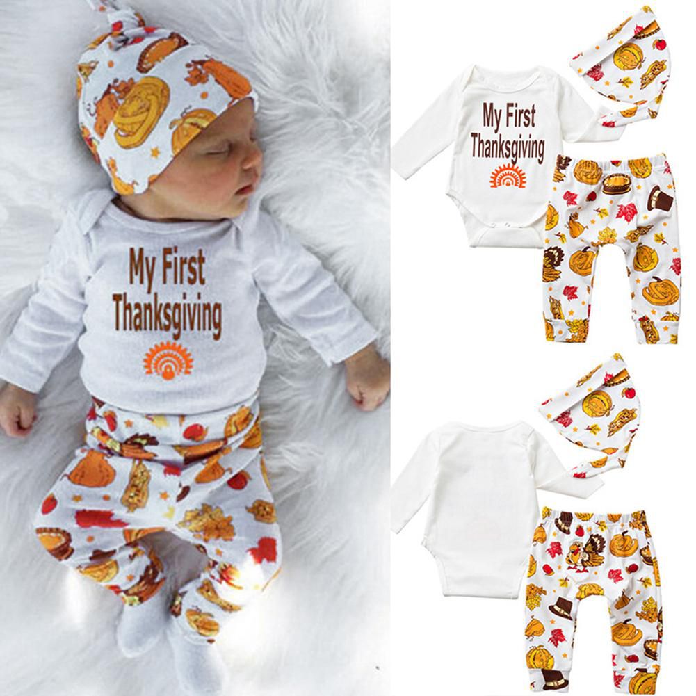 my first thanksgiving newborn outfit
