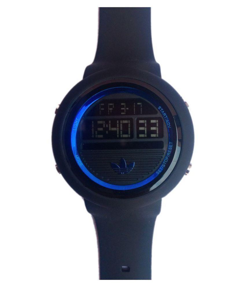 adidas 8037 rubber digital men's watch price