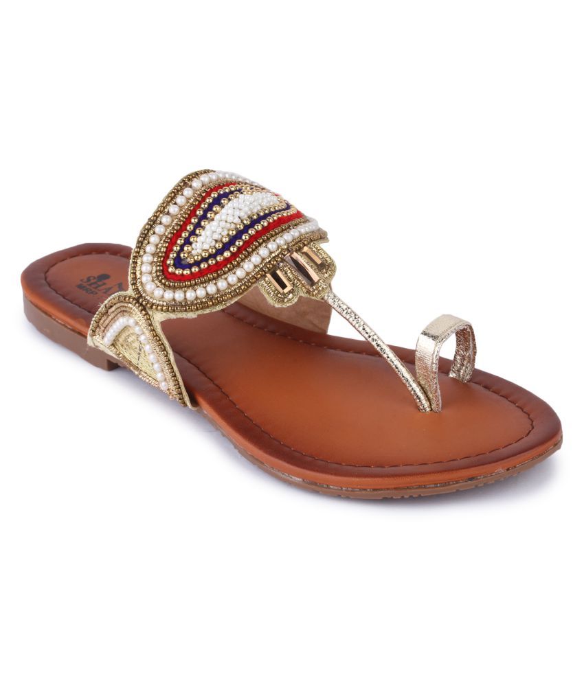 Entheronic Multi Color Ethnic Footwear Price in India- Buy Entheronic ...