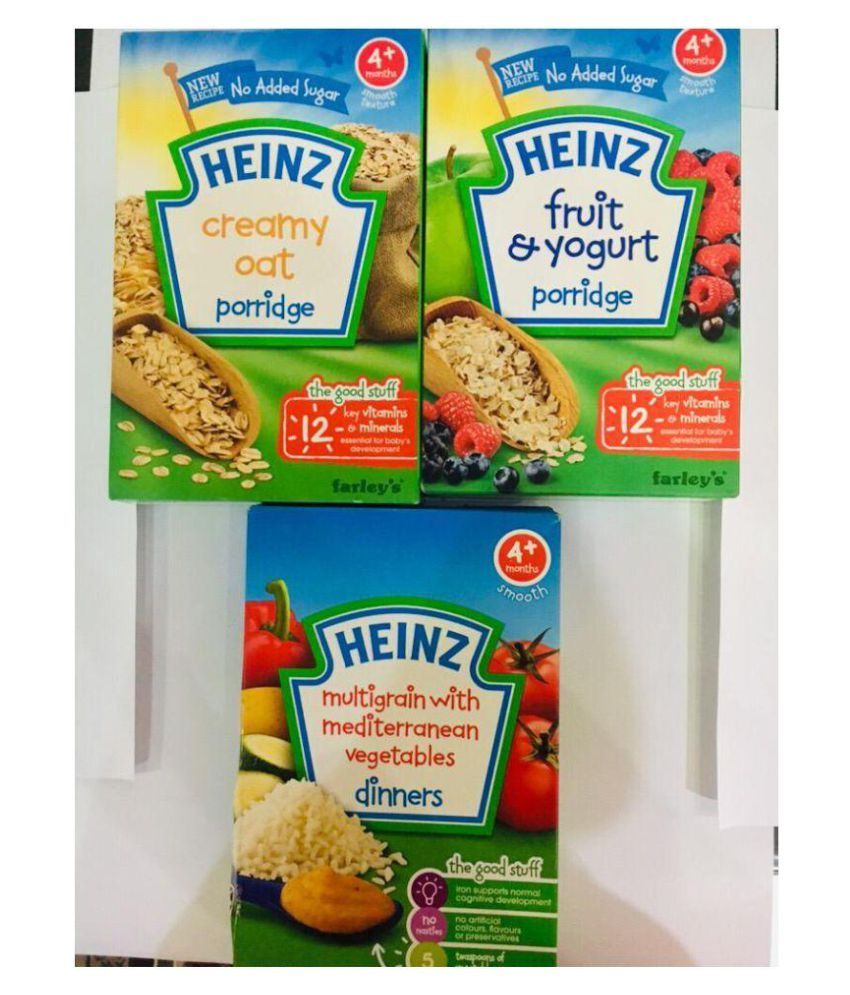 heinz baby oatmeal cereal