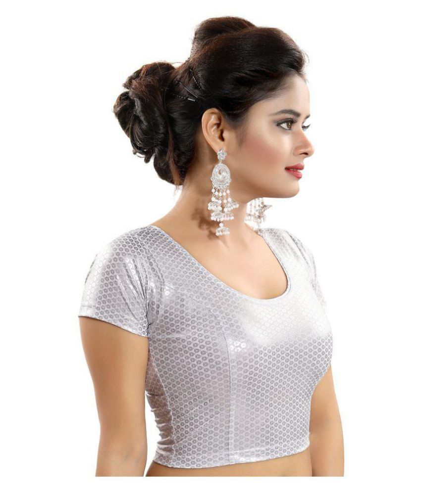 blouse silver