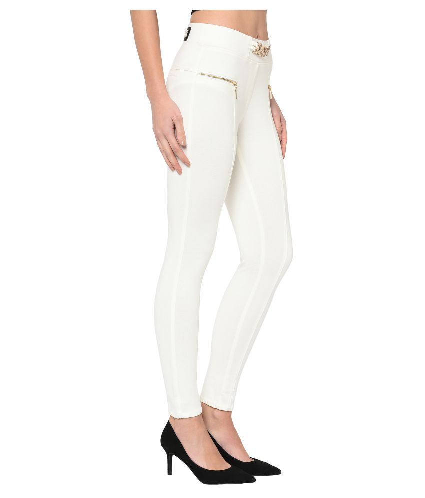 white jeggings amazon