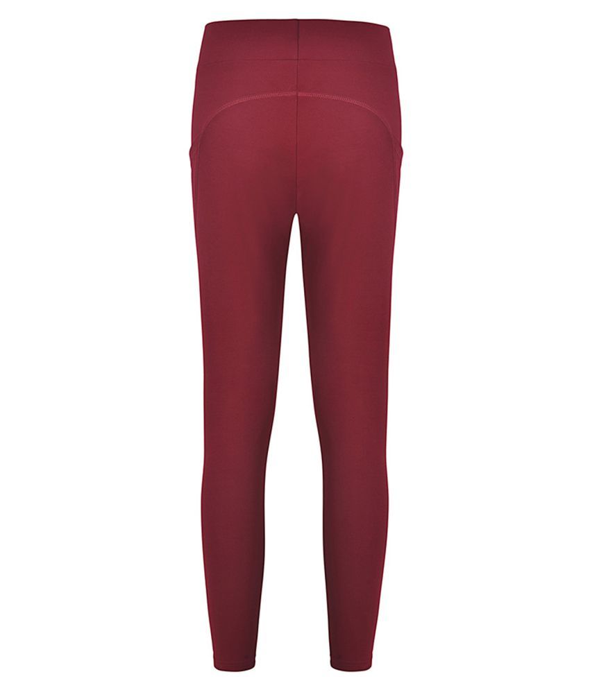 nike maroon tights