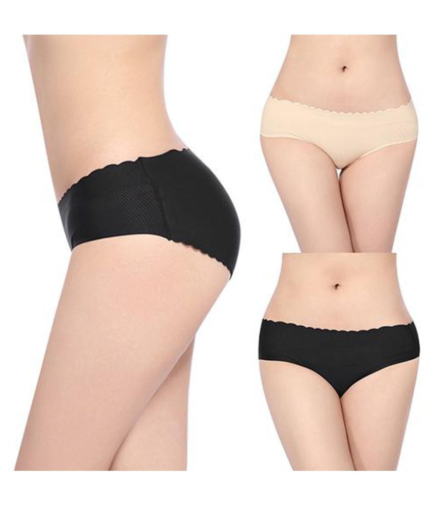 Buy Women Hip Pack Shapewear Padded Underwear Comfy Butt Lift Brief