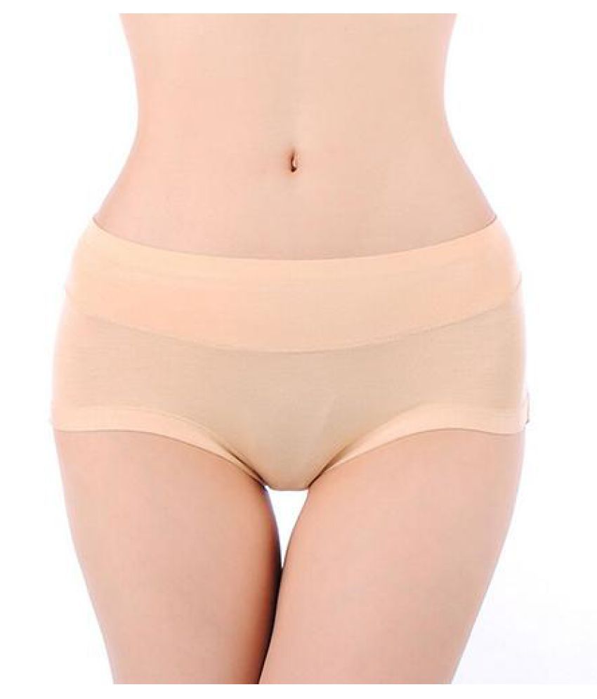 Buy Women S Fashion Sexy Bamboo Fiber Antibacterial Underpants Briefs Underwear Online At Best
