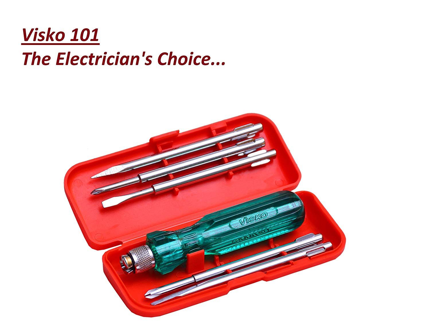 Visko 101 5 Pcs Screwdriver Hand Tool Kit/Set