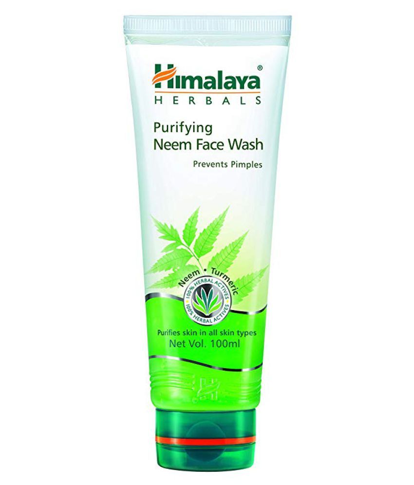 Himalaya Purifying Neem Face Wash 100 ml Pack of 2