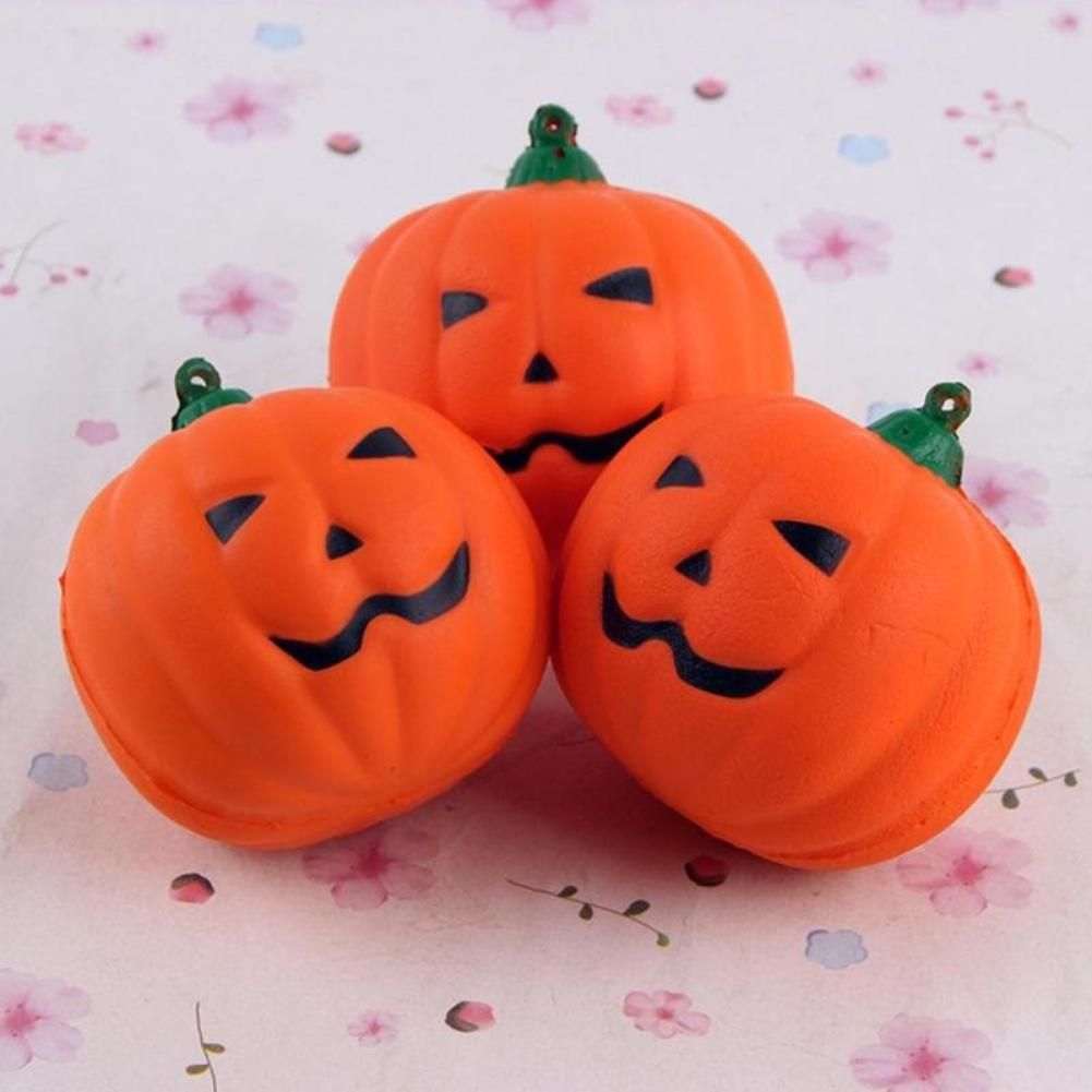 Halloween Soft Artificial Pumpkin Squishy Slow Rising Anti Stress ...