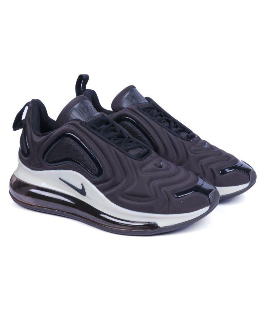 Nike 720 black Running Shoes Black: Buy Online at Best ...