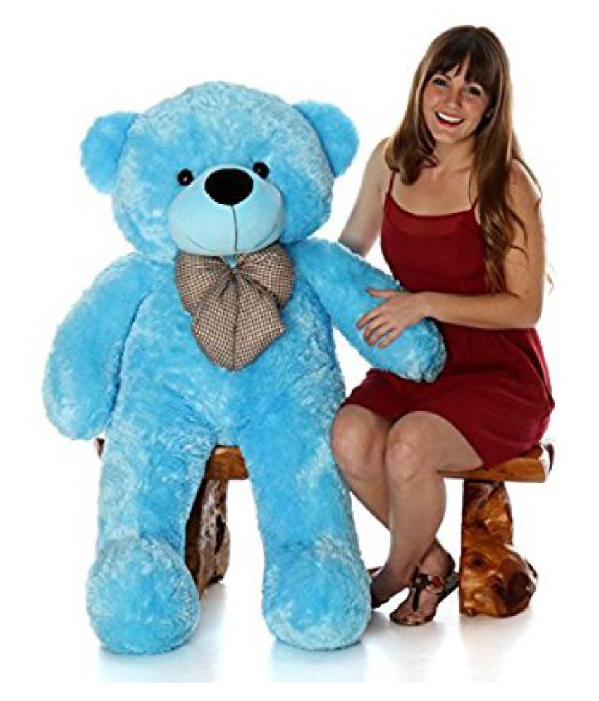 sky blue color teddy bear