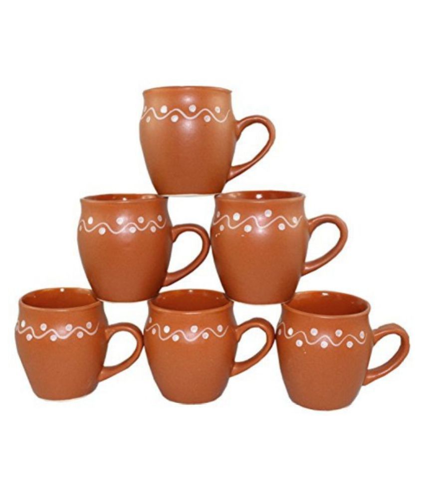 Indeavour Ceramic Ceramic Tea Cups Tea Cup 6 Pcs ml Buy Online at Best
