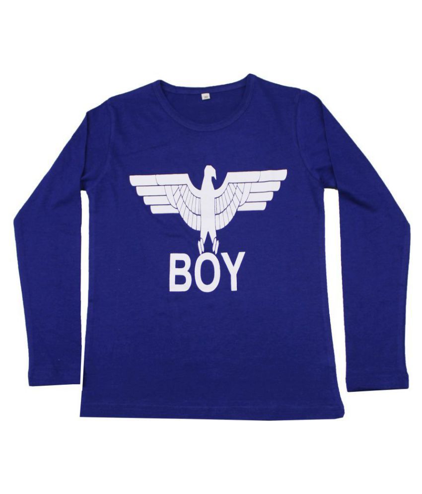     			Diaz Pack of 1 Boys 100% Cotton T-Shirt ( Royal Blue )