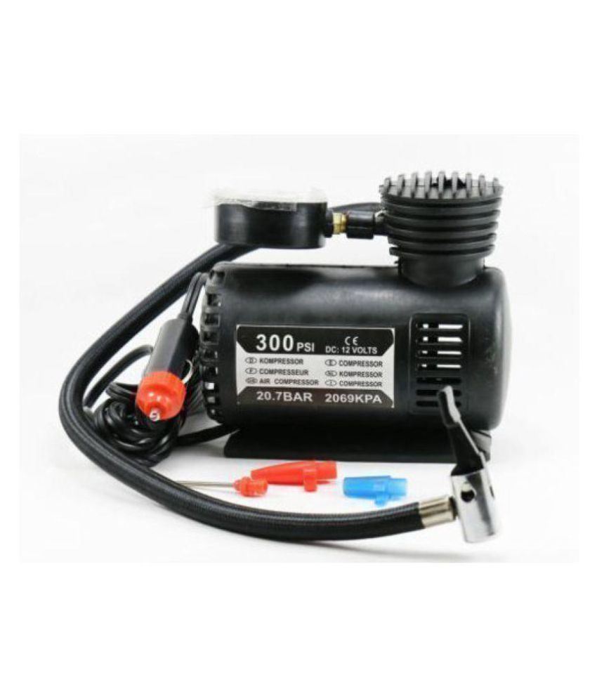 AARUNSH Air Pump Compressor 12V Electric Car Bike Tyre Tire Inflator