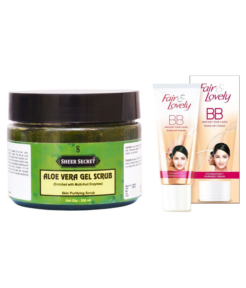 fair and lovely scrub