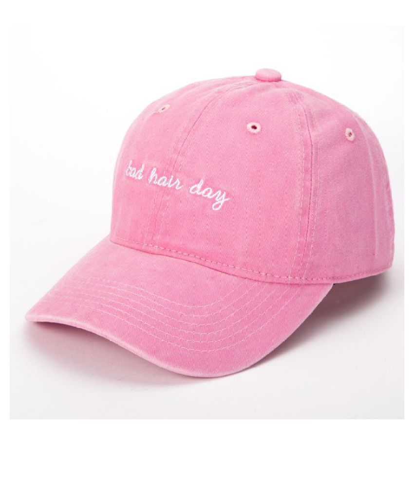 Women Mens Washed Bad Hair Day Embroidery Letters Baseball Hat