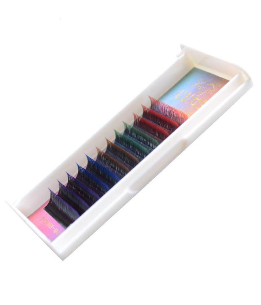 Colorful Flash Eyelash Extension Rainbow Natural Long Gradient False Individual Eye Lash Makeup Artificial Fake False Eyelashes Buy Colorful Flash Eyelash Extension Rainbow Natural Long Gradient False Individual Eye Lash Makeup Artificial,Grey Blazer Outfit Ideas