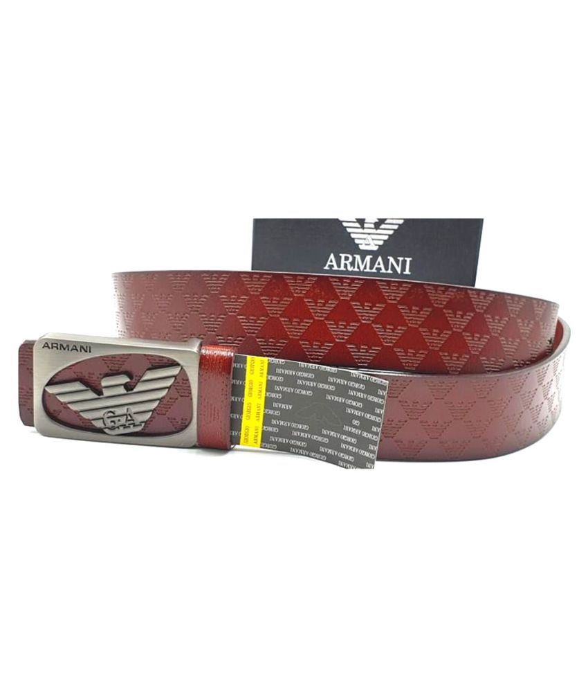 armani exchange belt price