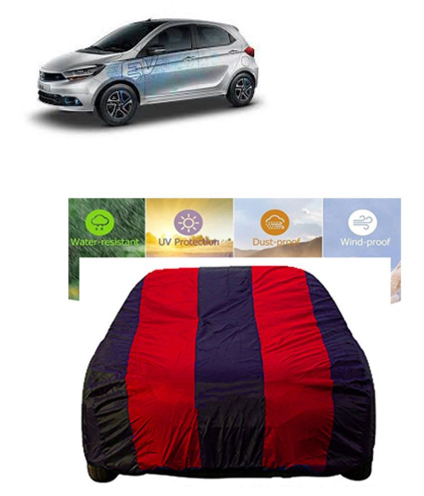 QualityBeast Car Body Cover for Tata Tigor EV Red Blue Buy