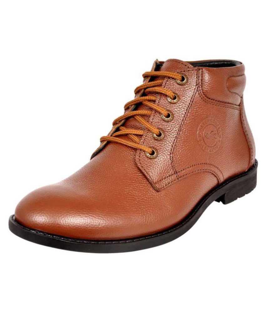 allen cooper tan formal shoes